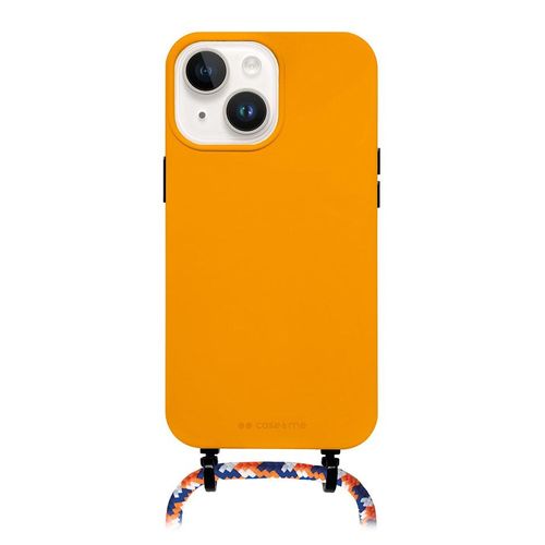 case&me Case für iPhone 14 Plus in Orange