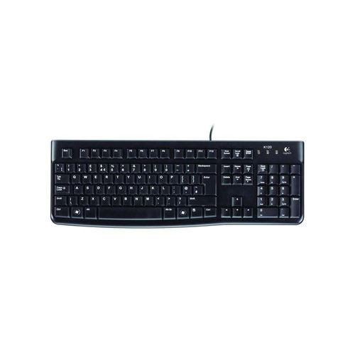 Logitech K120 Keyboard Deutsche - Tastaturen - Deutsch - Schwarz