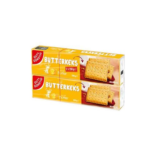 GUT&GÜNSTIG Butterkeks Kekse 400,0 g