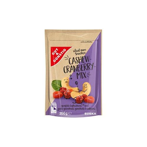 GUT&GÜNSTIG Cashew-Cranberry-Mix Nüsse 200,0 g