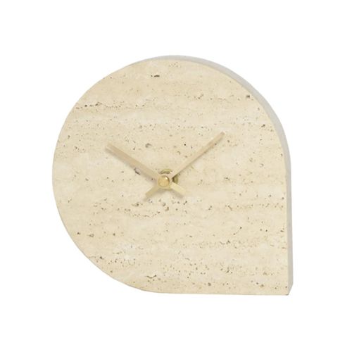 AYTM - Stilla Uhr, travertine