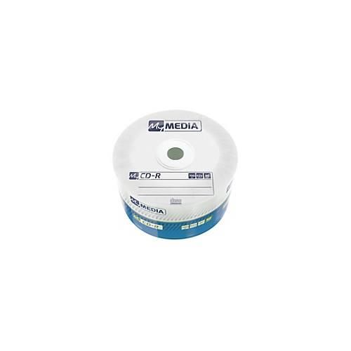 MyMedia - 50 x CD-R - 700 MB (80 Min) 52x - Matt Silver - Brick