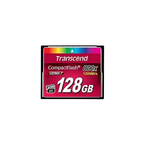 Transcend - Flash-Speicherkarte - 128 GB - 800x - CompactFlash