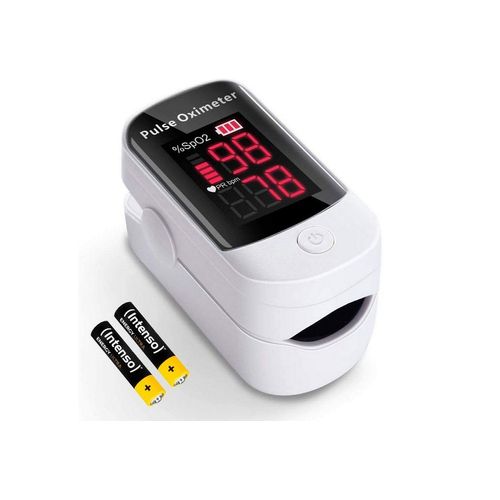 HAC24 Pulsoximeter Pulsoxymeter Finger Puls Messgerät Blut Sauerstoffsättigung SpO2