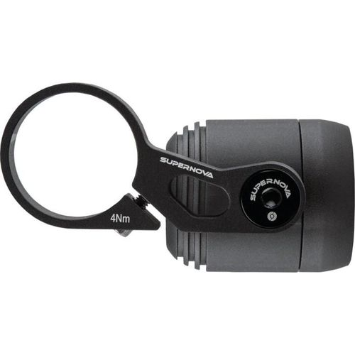 Supernova E3 Pure 3 Dynamoscheinwerfer inkl. Lenkerhalter neben Vorbau (31,8 mm) schwarz