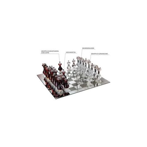 Mazzetti d’Altavilla Scacchiera Reale – Luxuriöses Schachspiel mit Grappa