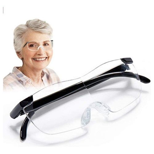 GelldG Lesebrille Vergrößerungsbrille Lupenbrille für Brillenträger Lesebrillen