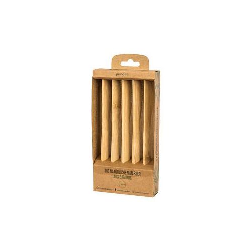pandoo Mehrweg-Messer, Holz, 5 St.