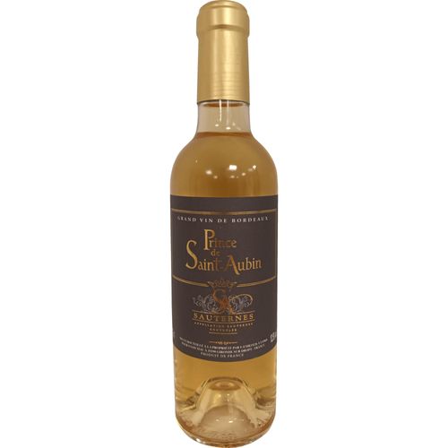 Prince de Saint-Aubin, Sauternes AOP, 0,375 L, Bordeaux, 2019, Weißwein