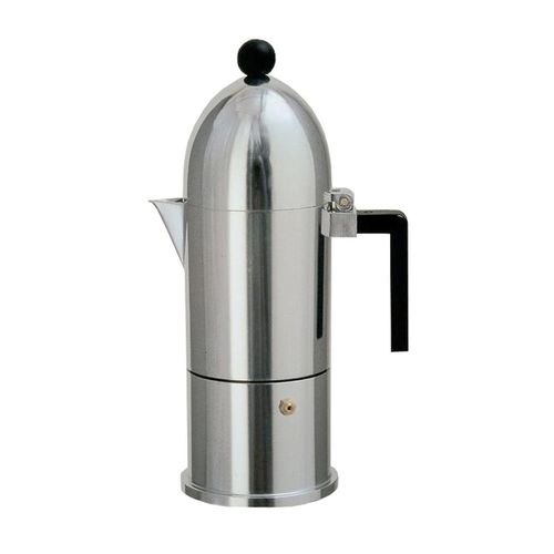 A di Alessi – La Cupola Espressomaschine 9095, 15 cl, aluschwarz