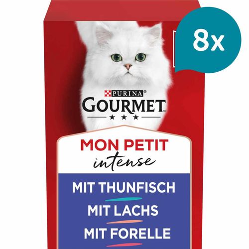 GOURMET Mon Petit Intense Fisch-Variationen 48x50g