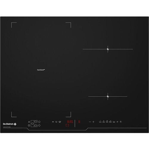 Induktionskochfeld 65cm 4 brenner 7400w schwarz - De Dietrich - dti1043b