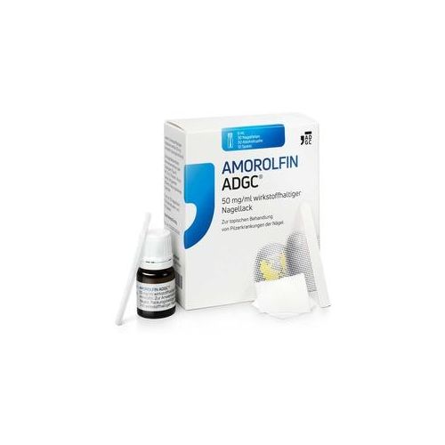 Amorolfin Adgc 50 mg/ml wirkstoffhalt.Nagellack 5 ml