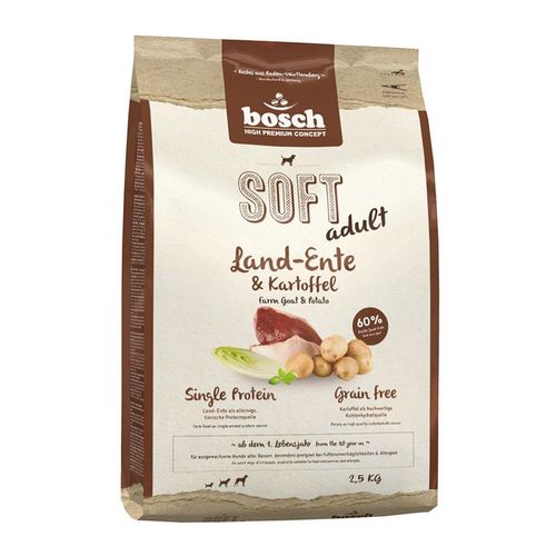 Bosch SOFT Hunde-Trockenfutter Land-Ente & Kartoffel 2,5kg