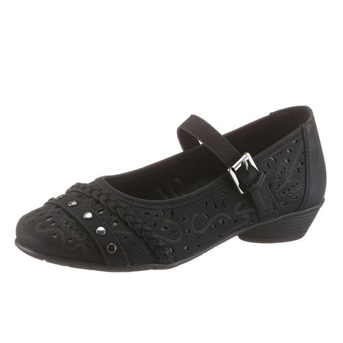 CITY WALK Spangenpumps, schwarz, Gr.42