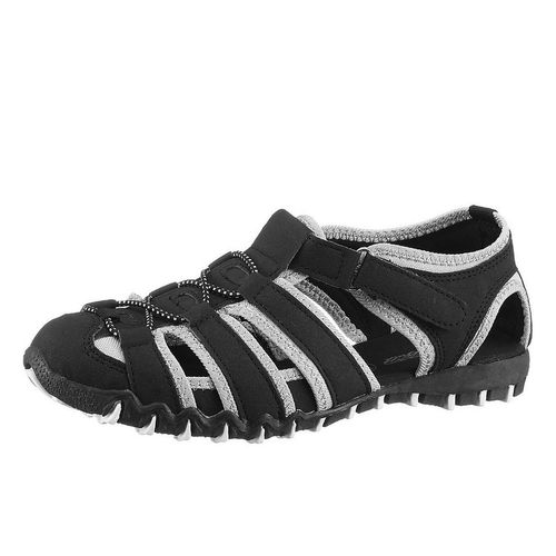 CITY WALK Slipper, schwarz-grau, Gr.38