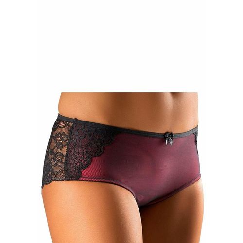After Eden D-cup & up Panty, rot-schwarz, Gr.XL
