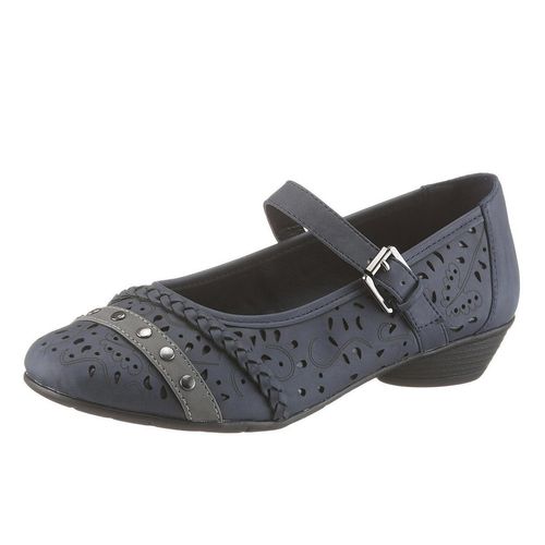 CITY WALK Spangenpumps, dunkelblau, Gr.42