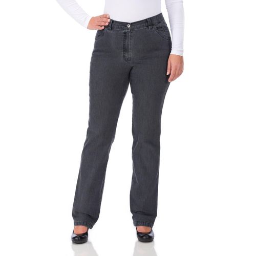 Jeans in Quer-Stretch-Qualität, mit Komfortbund, grey Denim, Gr.48