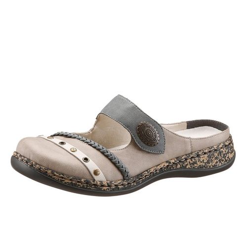 Rieker Clog, taupe, Gr.38