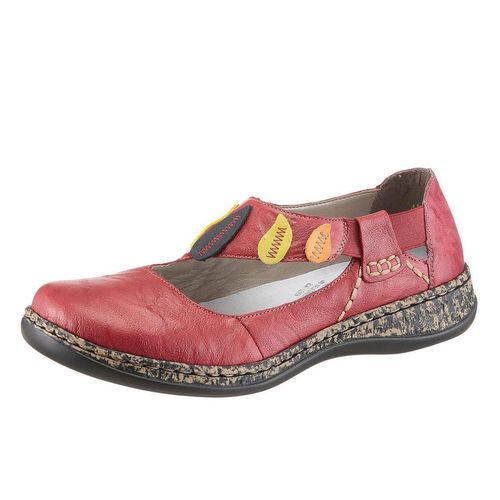 Rieker Slipper, rot, Gr.37