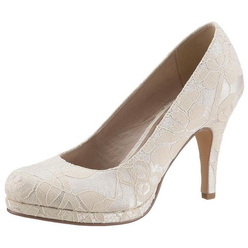 Tamaris High-Heel-Pumps, offwhite, Gr.37