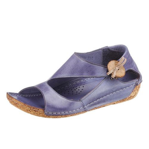 Große Größen: Gemini Sandale, blau used, Gr.42