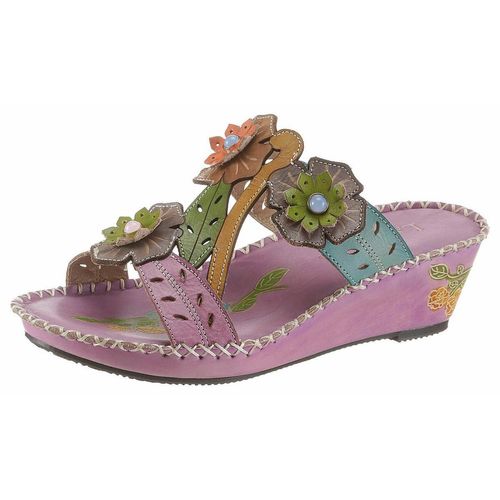 LAURA VITA Pantolette »Betsy«, pink, Gr.42