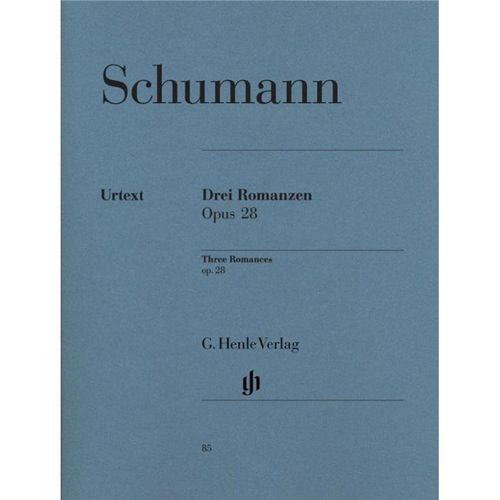 3 Romanzen op.28, Klavier - Robert Schumann - Drei Romanzen op. 28, Kartoniert (TB)