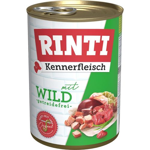 Rinti Kennerfleisch mit Wild 24x400g