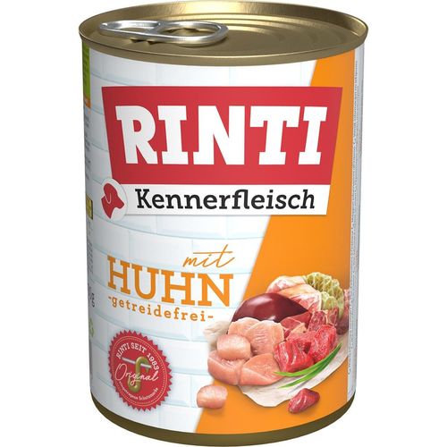 Rinti Kennerfleisch mit Huhn 24x400g