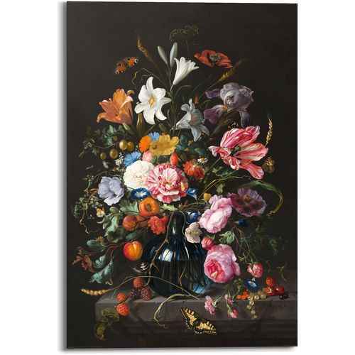 Reinders! Holzbild »Stilleben Blumen in Vase Jan Davidsz de Heem«, (1 St.)