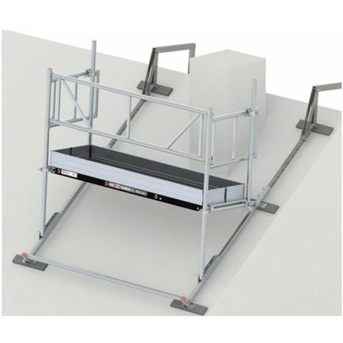 Kamingerüst - Dachgerüst, 0.75 x 3.05 m Doppelt, mit Fiber-Deck® Plattformen - Altrex