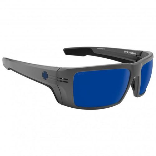 SPY+ – Rebar ANSI Polar Mirror S3 (VLT 12%) – Fahrradbrille Gr L/XL grau/blau