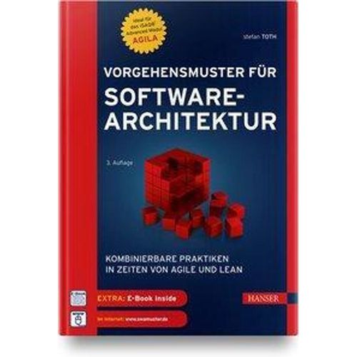 Vorgehensmuster für Softwarearchitektur, m. 1 Buch, m. 1 E-Book - Stefan Toth, Gebunden