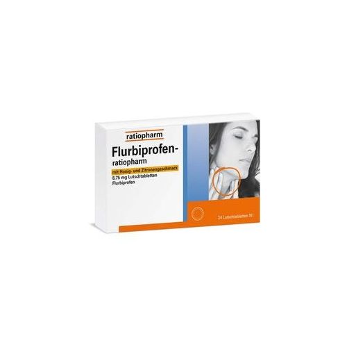 FLURBIPROFEN-ratio.m.Honig-u.Zitroneng.8,75mg Lut. 24 St