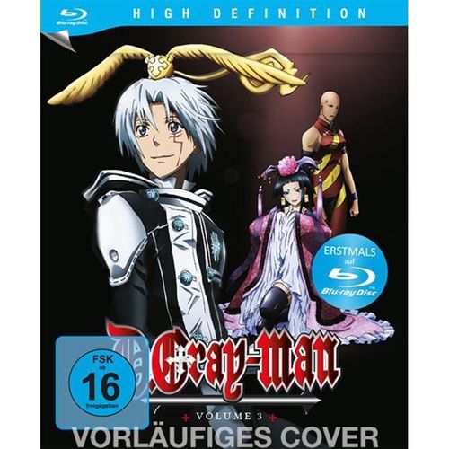 D.Gray-man - Vol. 3 - Folgen 35-51 (Blu-ray)