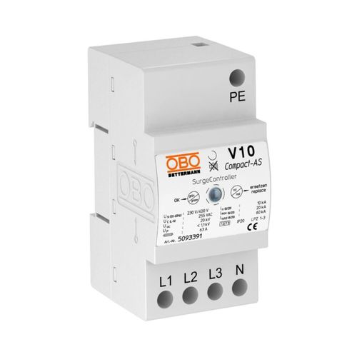 OBO Bettermann Überspannungsableiter V10 COMPACT-AS 5093391