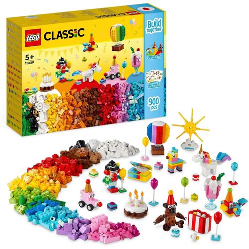 LEGO® Konstruktionsspielsteine Party Kreativ-Bauset (11029), LEGO® Classic, (900 St), bunt