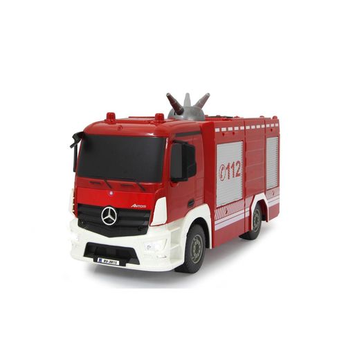 JAMARA Feuerwehr TLF mit Spritzfunktion Mercedes-Benz Antos 1:26 2,4GHz