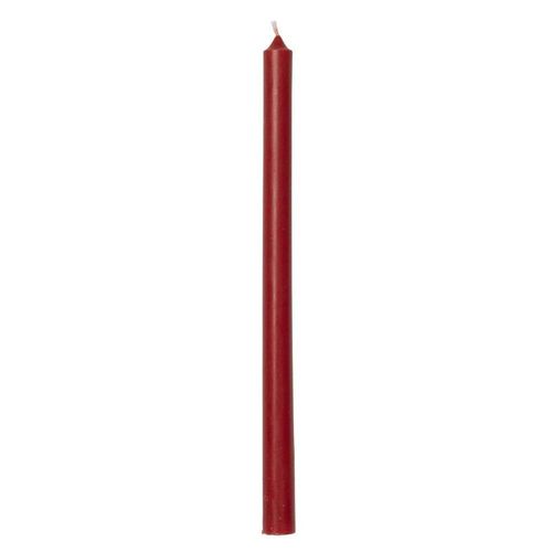 IB Laursen Dünne hohe Kerze 20cm, rot