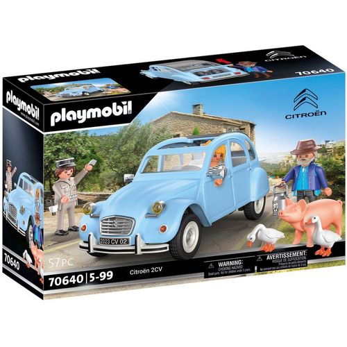 Playmobil® Konstruktions-Spielset Citroën 2CV (70640), (57 St), blau