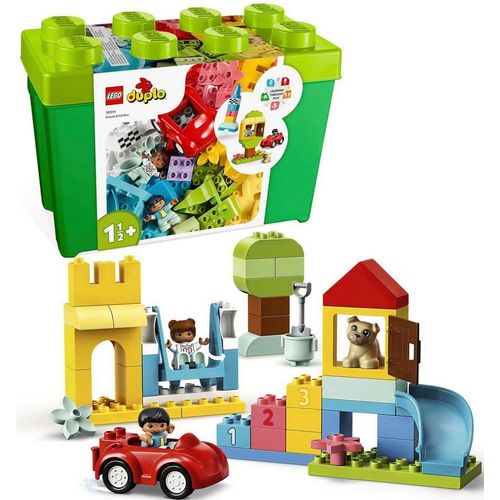 LEGO® Konstruktionsspielsteine Deluxe Steinebox (10914), LEGO® DUPLO® Classic, (85 St), Made in Europe, bunt