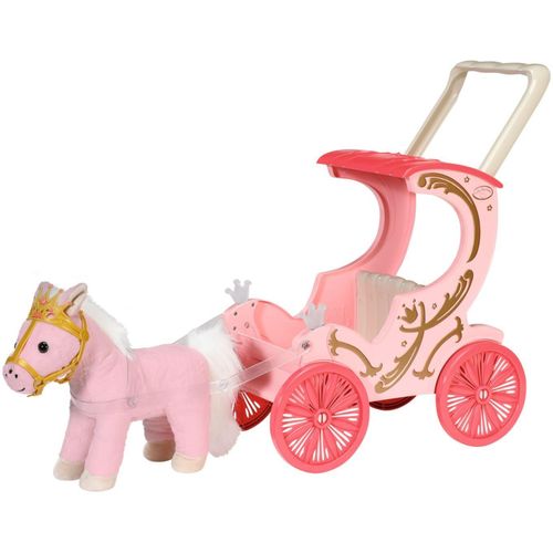 Baby Annabell Puppenkutsche Little Sweet Kutsche & Pony, mit Lichteffekten, rosa