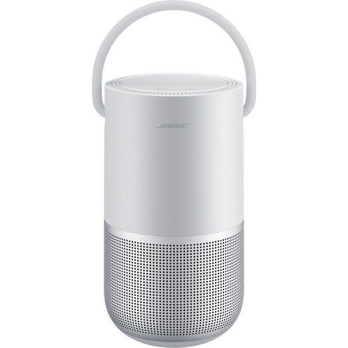 Bose Portable Home Speaker Bluetooth-Lautsprecher (Bluetooth, WLAN (WiFi), silberfarben