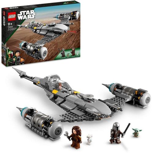 LEGO® Konstruktionsspielsteine Der N-1 Starfighter des Mandalorianers (75325), LEGO® Star Wars™, (412 St), bunt