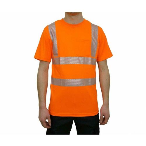 Profil - Warn-T-Shirt Thorsten orange, Gr. s