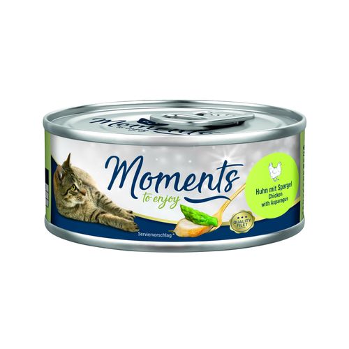 MOMENTS Adult Huhn mit Spargel 24x70 g