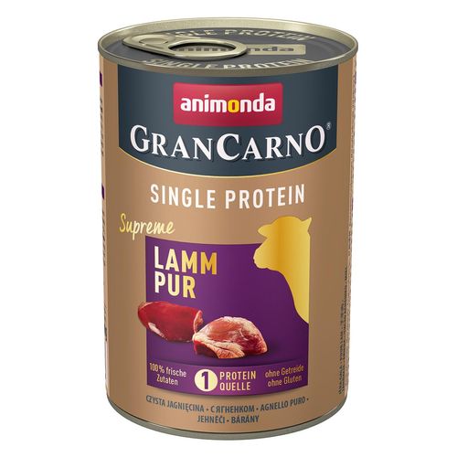 animonda GranCarno Adult Single Protein Lamm pur 12x400 g