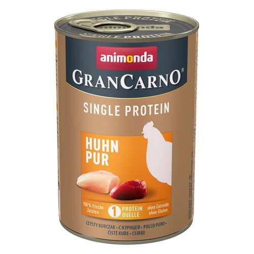 animonda GranCarno Adult Single Protein Huhn pur 6x400 g